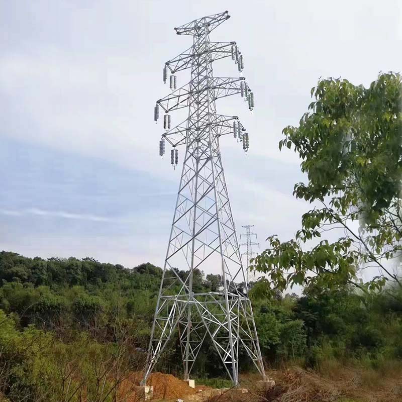 Tűzihorganyzott elektromos acél csőtorony